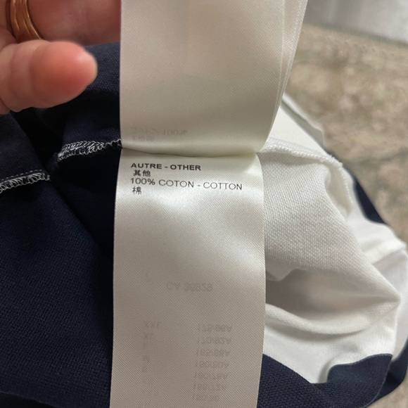 Louis Vuitton striped cotton midi dress w/ signature denim monogram pocket . XL - Picture 11 of 11